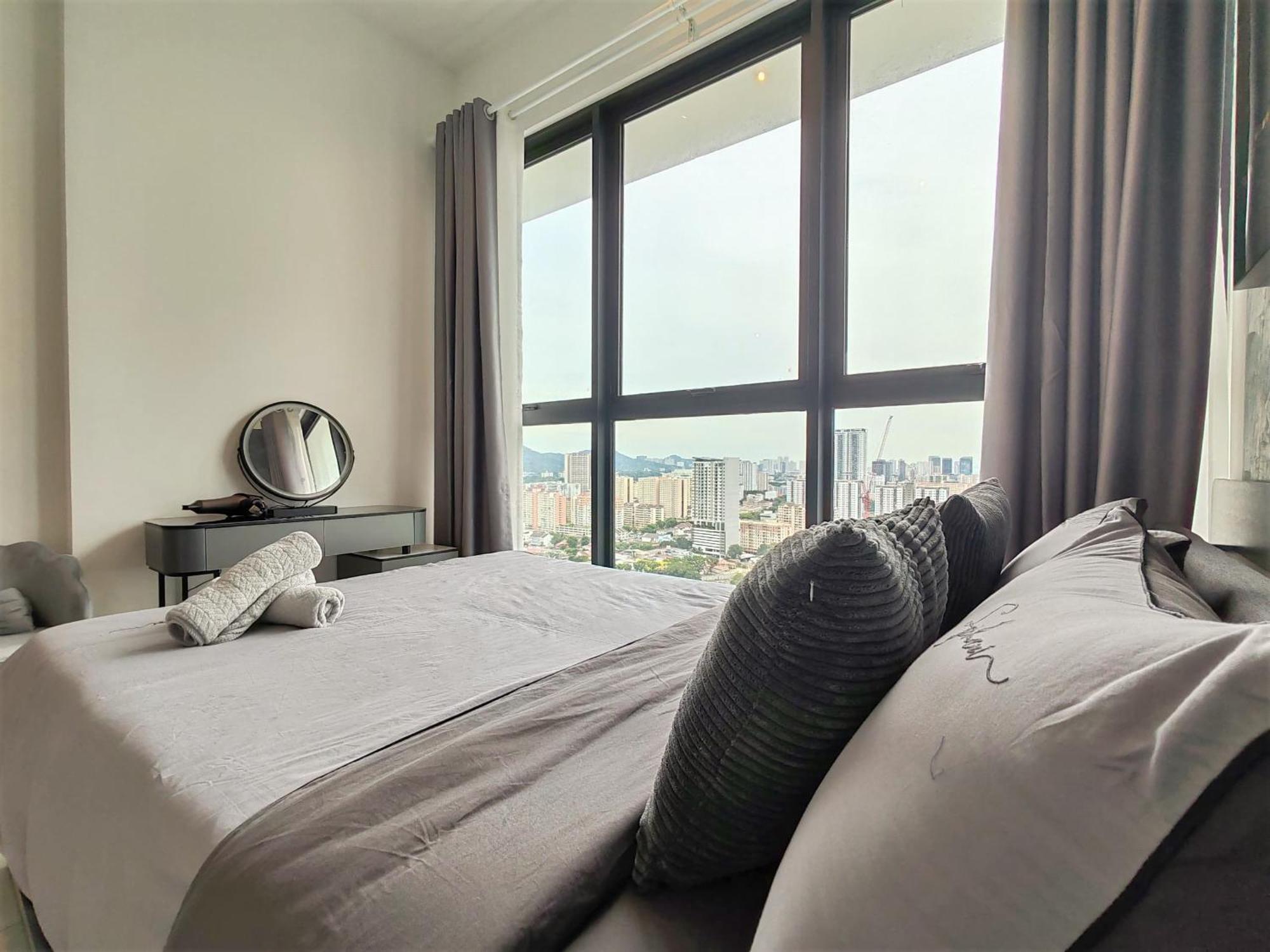 Cozy Minimalist Suite At Urban Suites Georgetown By Superstay Jelutong Buitenkant foto