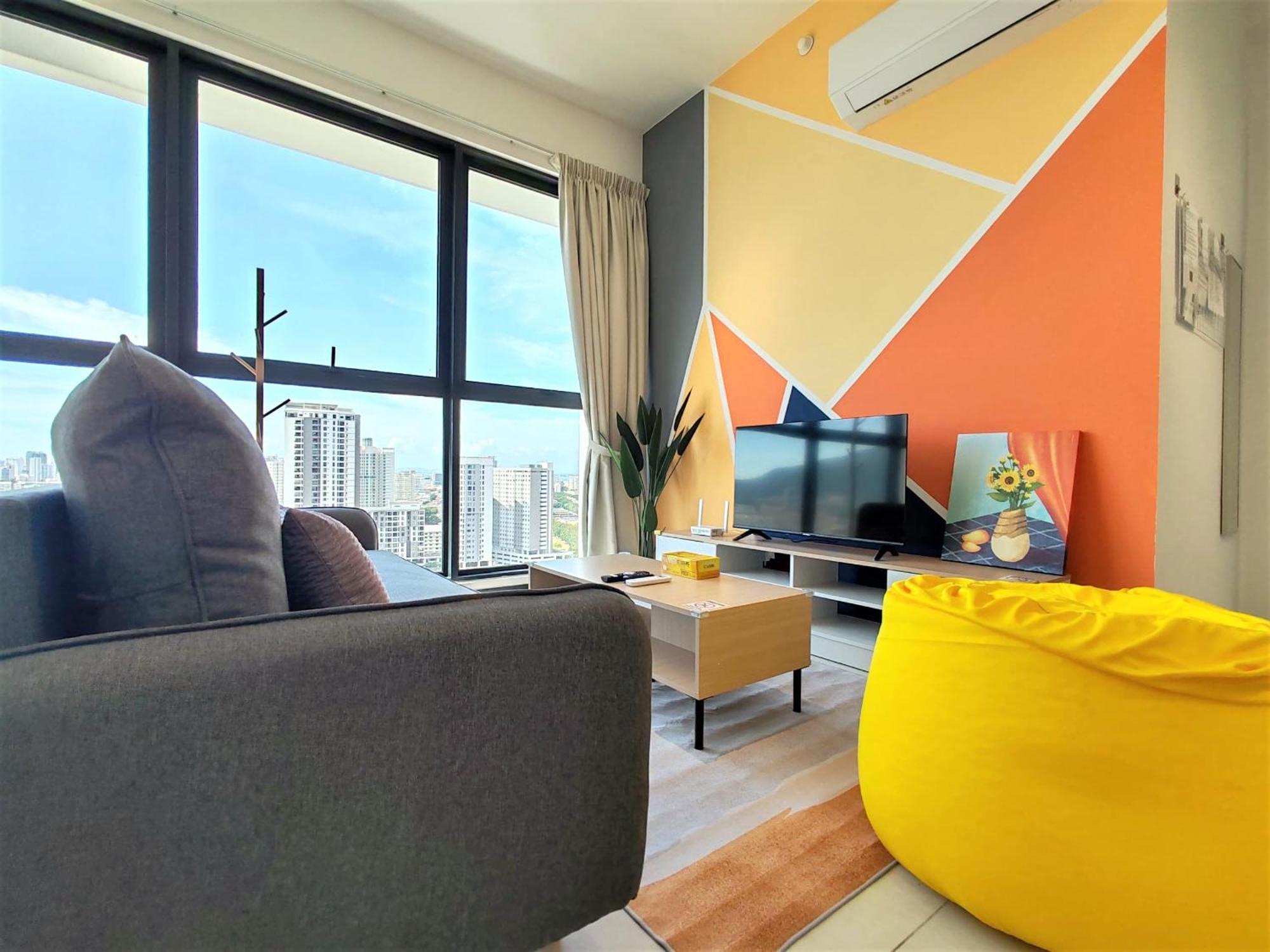 Cozy Minimalist Suite At Urban Suites Georgetown By Superstay Jelutong Buitenkant foto