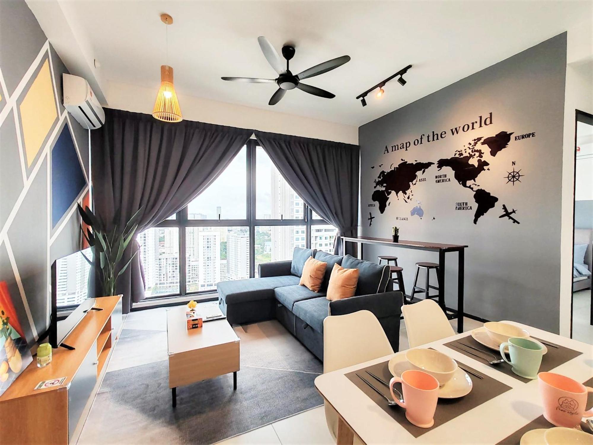 Cozy Minimalist Suite At Urban Suites Georgetown By Superstay Jelutong Buitenkant foto