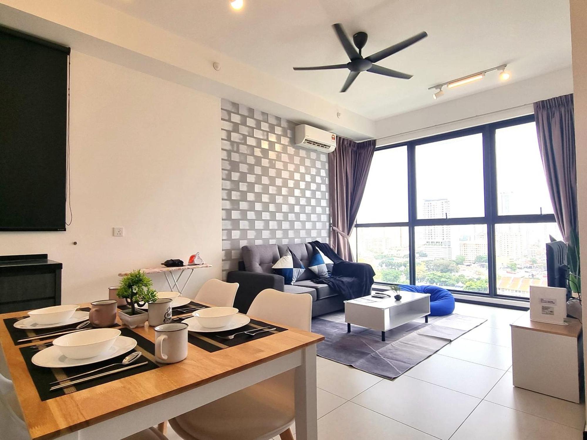 Cozy Minimalist Suite At Urban Suites Georgetown By Superstay Jelutong Buitenkant foto